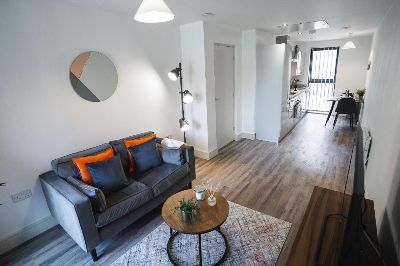 Modern 1-Bed Apartment - City Centre - Free Wi-Fi - New - Manchester Buitenkant foto