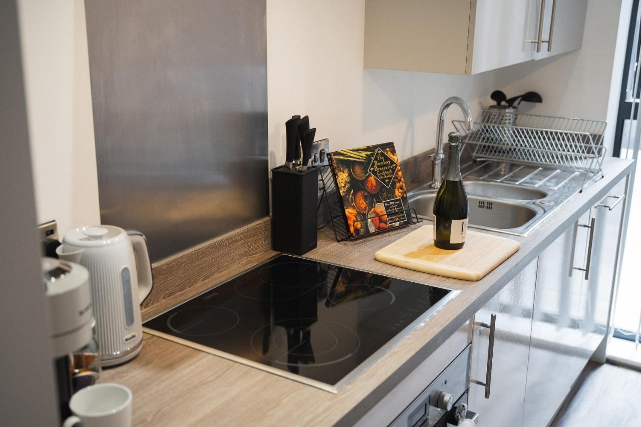 Modern 1-Bed Apartment - City Centre - Free Wi-Fi - New - Manchester Buitenkant foto